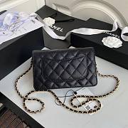 Chanel woc flap caviar leather bag black AP794 2020 - 5