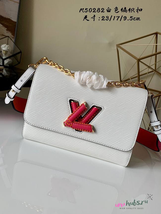 Louis Vuitton Twist PM Epi Leather White M57669 - 1