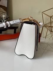 Louis Vuitton Twist PM Epi Leather White M57669 - 5