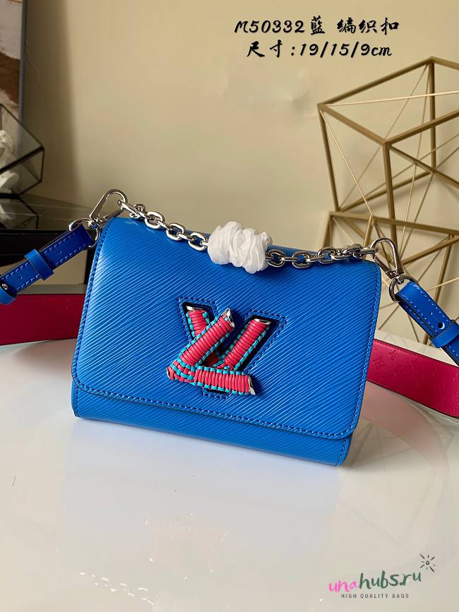 Louis Vuitton Twist PM Epi Leather Blue M57669 - 1