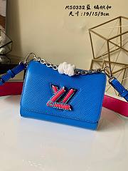 Louis Vuitton Twist PM Epi Leather Blue M57669 - 1