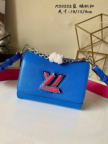 Louis Vuitton Twist PM Epi Leather Blue M57669