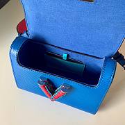 Louis Vuitton Twist PM Epi Leather Blue M57669 - 4