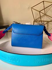 Louis Vuitton Twist PM Epi Leather Blue M57669 - 3