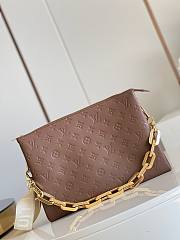 Louis Vuitton Coussin MM in Taupe 34cm - 6