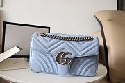 Gucci marmont blue 26cm - 1