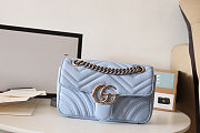 Gucci marmont blue 26cm - 6