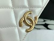 Chanel Woc white 2021 AP2289 19cm - 6