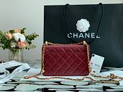 Chanel Woc red 2021 AP2289 19cm - 4