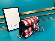 Gucci Dionysus Check Tweed Super Mini Bag 476432 - 3