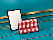 Gucci Dionysus Check Tweed Super Mini Bag 476432 - 6