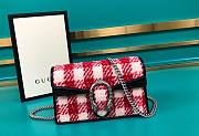 Gucci Dionysus Check Tweed Super Mini Bag 476432 - 1