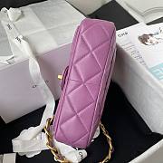 Chanel flapbag calfskin violet 2020SS - 2