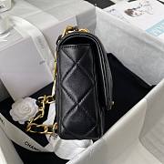 Chanel flapbag calfskin black 2020SS - 2