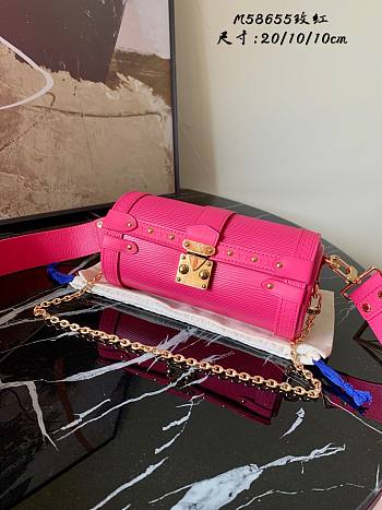 LV Papillon Trunk Epi Leather in Pink M58655 