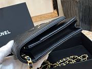 Chanel Woc CC caviar leather black 19cm - 3