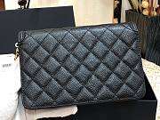 Chanel Woc CC caviar leather black 19cm - 5