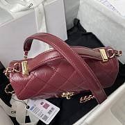 Chanel mini flap bag new red AS2892 - 6