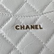 Chanel mini flap bag new white AS2892 - 5