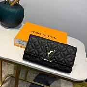 Louis Vuitton Long Wallet Black M68590 - 1