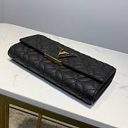 Louis Vuitton Long Wallet Black M68590 - 5