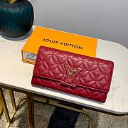 Louis Vuitton Long Wallet Red M68590 - 1