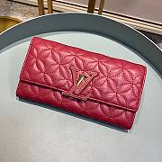 Louis Vuitton Long Wallet Red M68590 - 4