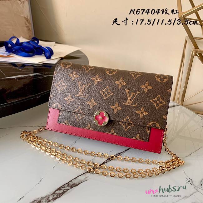 LV Flore Chain Wallet Monogram Canvas M67404 - 1