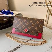 LV Flore Chain Wallet Monogram Canvas M67404 - 1