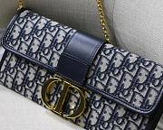 Dior 30 Montaige wallet blue 1947 - 6