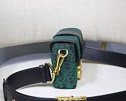 DIOR 30 MONTAIGNE DIOR OBLIQUE BAG GREEN - 5