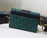 DIOR 30 MONTAIGNE DIOR OBLIQUE BAG GREEN - 2