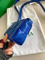 Bottega Veneta Chain Cassette Mini Blue Bag - 5