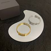 Balenciaga bracelet gold/ silver  - 4