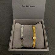 Balenciaga bracelet gold/ silver  - 2