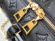 Louis Vuitton Petite Malle Souple Black Leather M56319 - 6