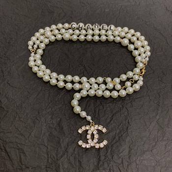 Chanel necklace pearl 02