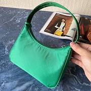 Prada Re-Edition 2000 Nylon Mini Bag Green 1NE515 - 4