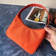 Prada Re-Edition 2000 Nylon Mini Bag Orange 1NE515 - 2