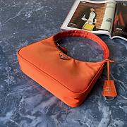 Prada Re-Edition 2000 Nylon Mini Bag Orange 1NE515 - 4