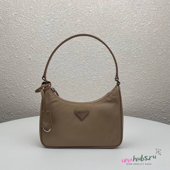 Prada Re-Edition 2000 Nylon Mini Bag Beige 1NE515 - 1