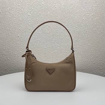 Prada Re-Edition 2000 Nylon Mini Bag Beige 1NE515