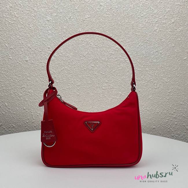 Prada Re-Edition 2000 Nylon Mini Bag Red 1NE515 - 1