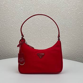 Prada Re-Edition 2000 Nylon Mini Bag Red 1NE515