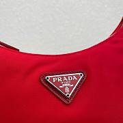 Prada Re-Edition 2000 Nylon Mini Bag Red 1NE515 - 3