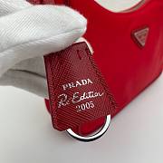 Prada Re-Edition 2000 Nylon Mini Bag Red 1NE515 - 4