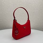 Prada Re-Edition 2000 Nylon Mini Bag Red 1NE515 - 5