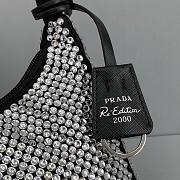 Prada  Re-Edition 2000 Nylon Mini Black Bag - 5