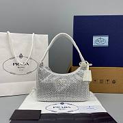 Prada  Re-Edition 2000 Nylon Mini White Bag - 1