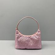 Prada Re-Edition 2000 Nylon Pink Bag - 6